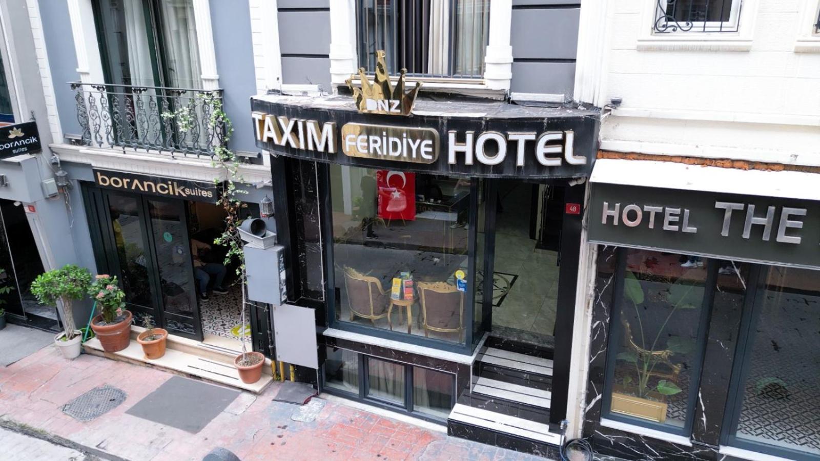 Dnz Taxim Feridiye Hotel Estambul Exterior foto