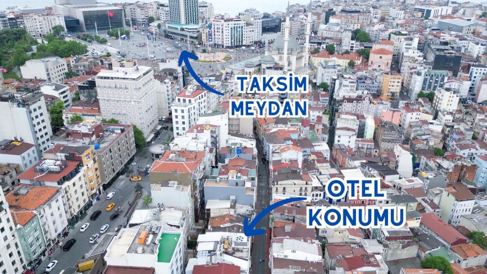 Dnz Taxim Feridiye Hotel Estambul Exterior foto